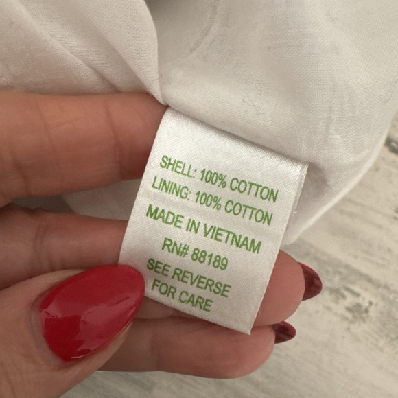 Lilly Pulitzer Blue Striped Long Sleeve Shirt Dress Size 6 - Picture 9 of 10